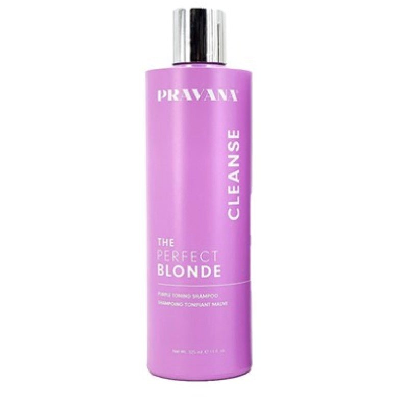 Pravana The Perfect Blonde Purple Toning Cleanse Shampoo - Beautifox