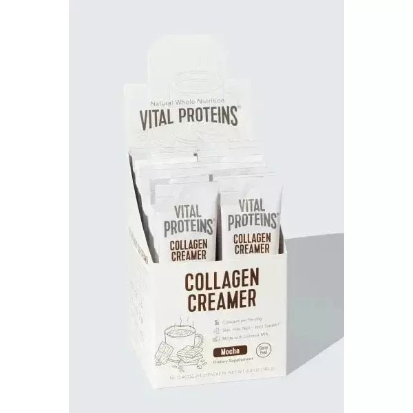 Vital Proteins Collagen Creamer Mocha Stick Pack 14 ct - Beautifox