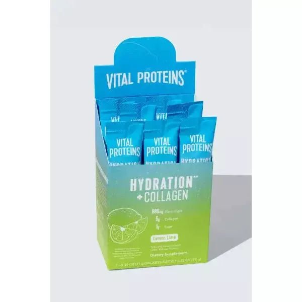 Vital Proteins Hydration Collagen Lemon Lime - Beautifox